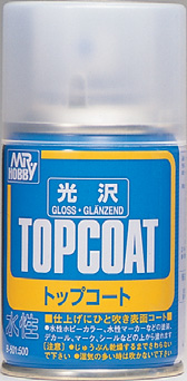 Mr TOP COAT, Gloss Spray, 86ML