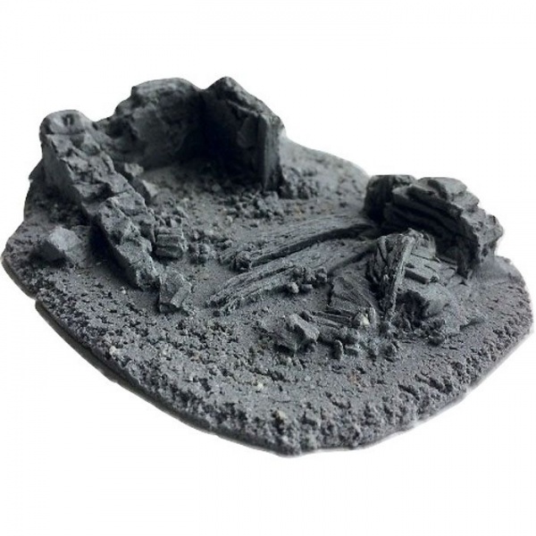 BATTLEZONE 25/28MM SMALL DERELICT BUILDING - TYPE 11