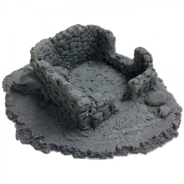 BATTLEZONE 25/28MM SMALL DERELICT BUILDING - TYPE 5
