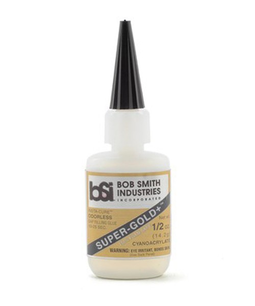 BSI Super-Gold Odourless Foam Safe Gap Fill CA Glue (0.5 oz)