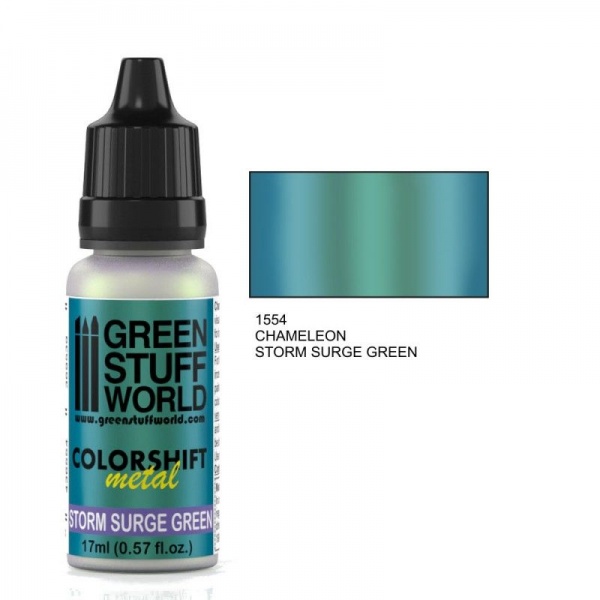 Chameleon Paint, Storm Surge Green 1554, 17ml