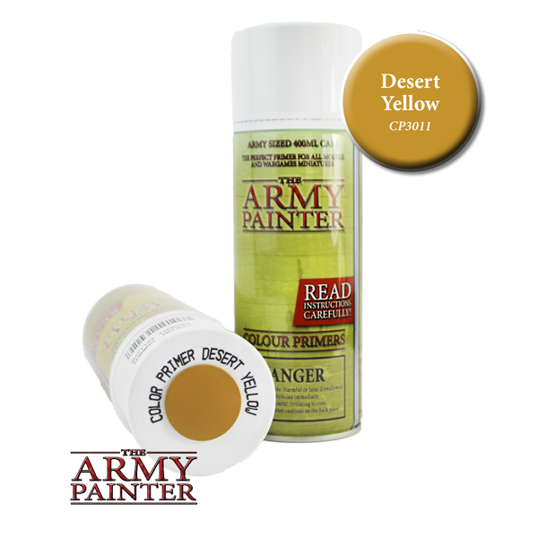 Colour Primer Spray - Desert Yellow, 400ml