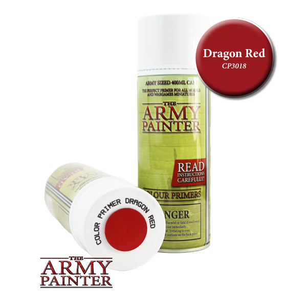 Colour Primer Spray - Dragon Red, 400ml