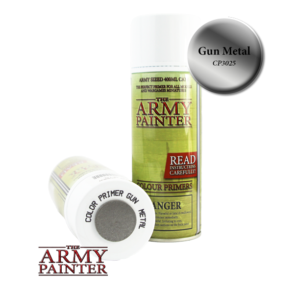 Colour Primer Spray - Gun Metal, 400ml