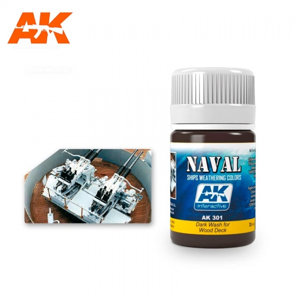 DARK WASH FOR WOODEN SHIP DECK, 35ml
