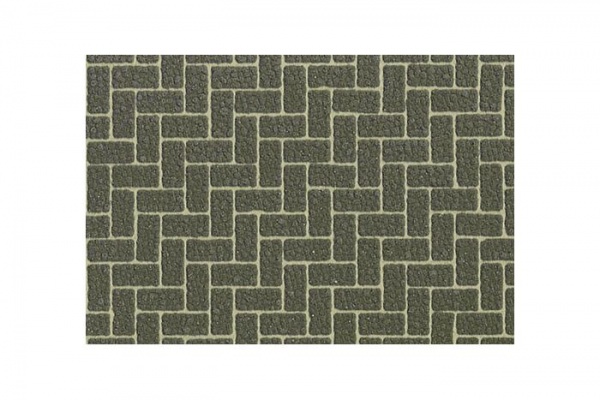 DIORAMA MATERIAL SHEET (GRAY-COLORED BRICKWORK A)