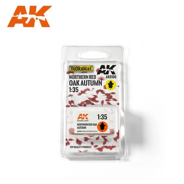 DRY LEAVES, NORTHERN RED OAK AUTUMN, 1:35