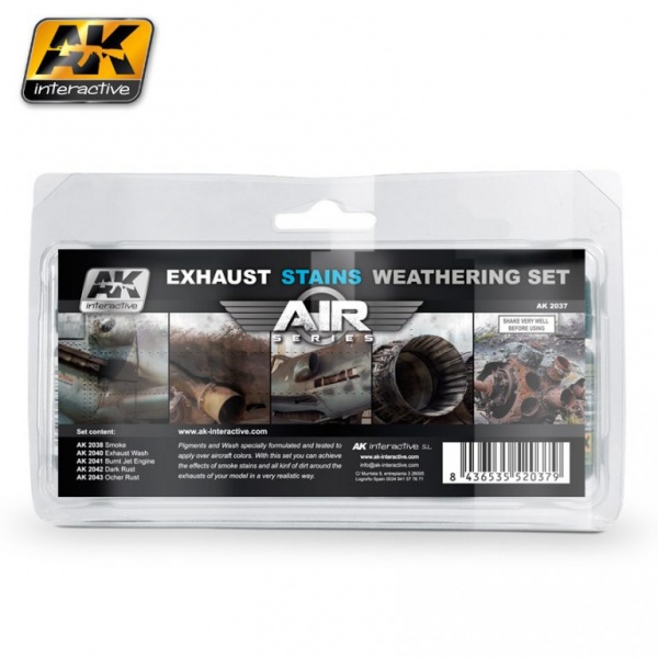 EXHAUST STAINS - WEATHERING SET