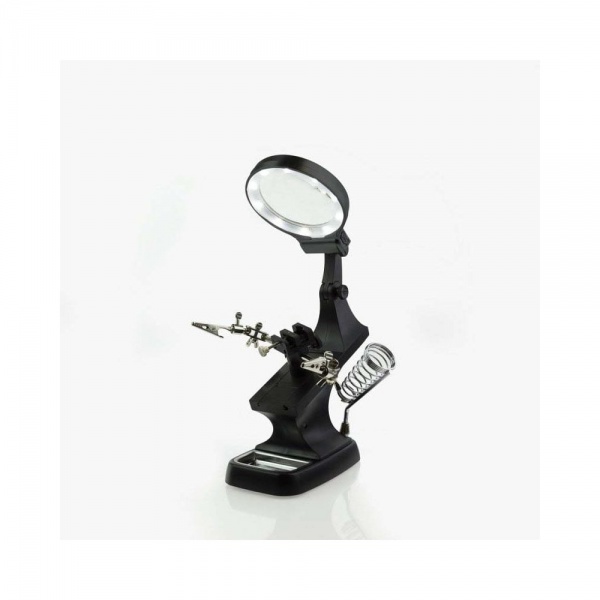 HELPING HANDS + LED LIGHT WORKSTATION