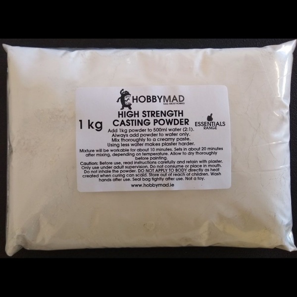 High Strength Casting Plaster, 1kg