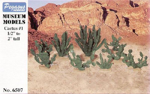 Large Cactus (18) 13mm-50mm (0.5''-2'')