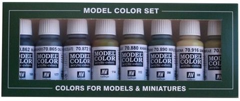70108 Model Color Set - Panzer Colors (8)