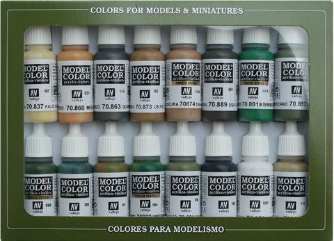70109 Model Color Set - Allied Forces WWII (16)