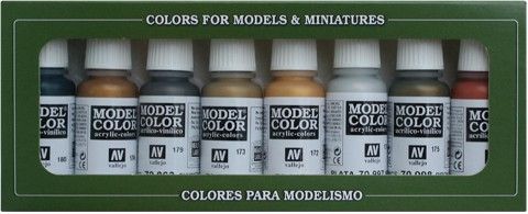 70118 Model Color Set - Metallic Colors (8)