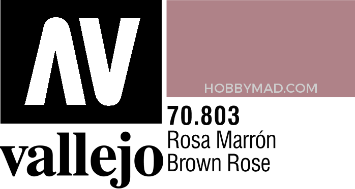 70803 Model Colour - Brown Rose 17ml