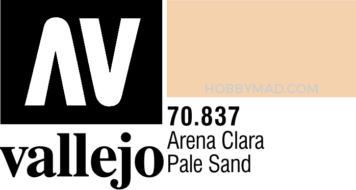 70837 Model Colour - Pale Sand 17ml