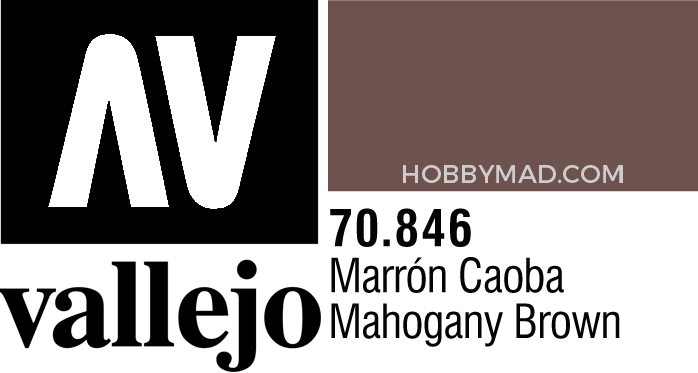 70846 Model Colour - Mahogany Brown 17ml