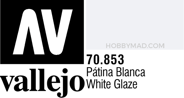 70853 Model Colour - White Glaze 17ml