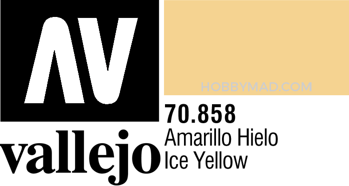 70858 Model Colour - Ice Yellow 17ml