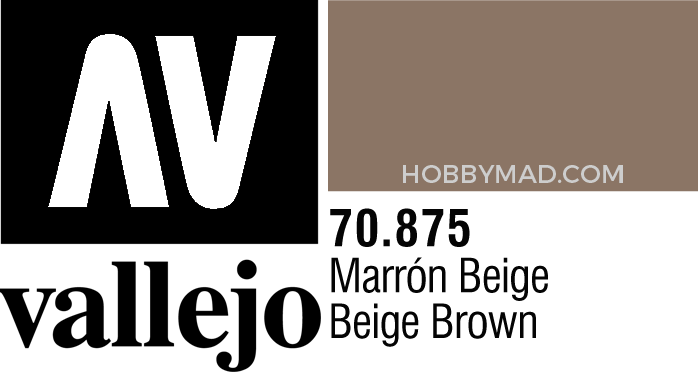 70875 Model Colour - Beige Brown 17ml