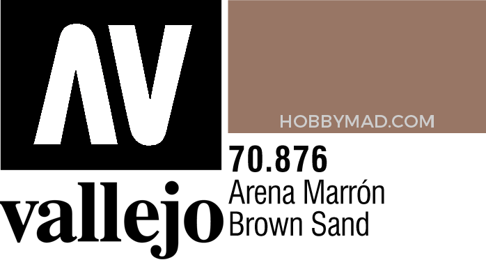 70876 Model Colour - Brown Sand 17ml