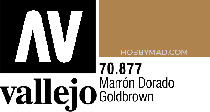 70877 Model Colour - Goldbrown 17ml