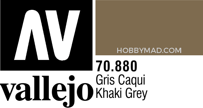 70880 Model Colour - Khaki Grey 17ml