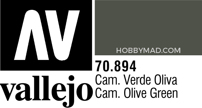 70894 Model Colour - Cam.Olive Green 17ml