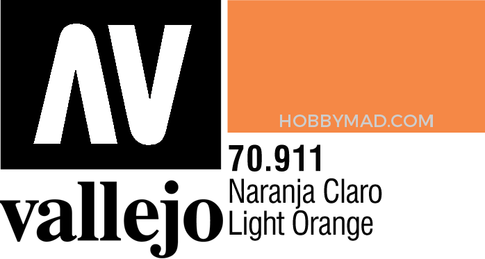 70911 Model Colour - Light Orange 17ml
