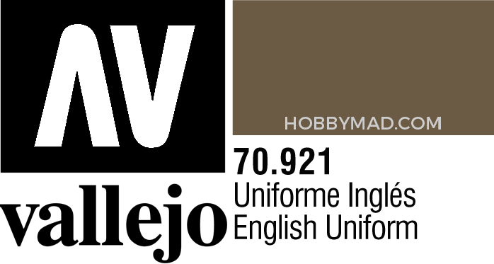 70921 Model Colour - English Uniform 17ml
