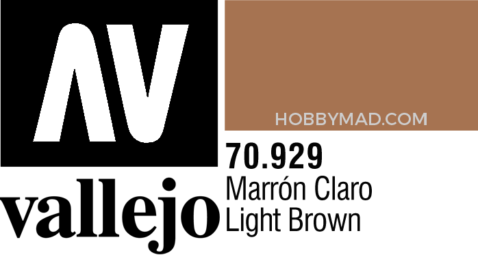 70929 Model Colour - Light Brown 17ml