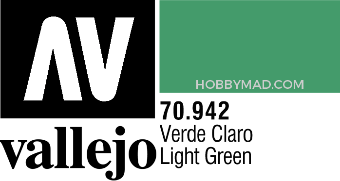 70942 Model Colour - Light Green 17ml