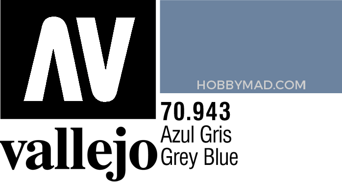 70943 Model Colour - Grey Blue 17ml