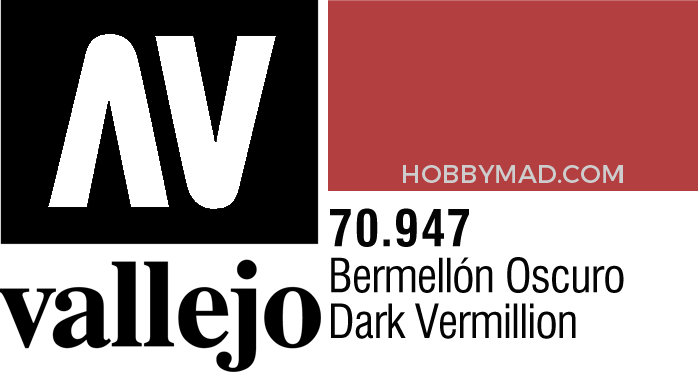 70947 Model Colour - Dark Vermillion 17ml