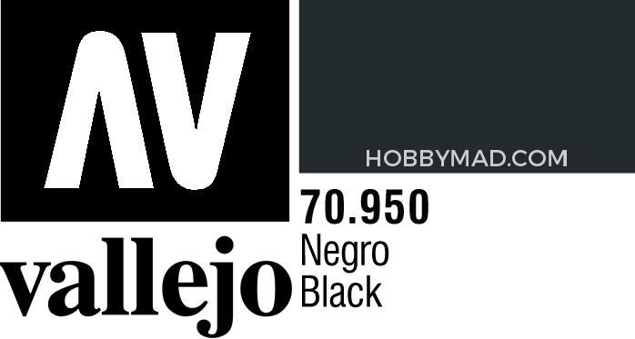 70950 Model Colour - Black 17ml