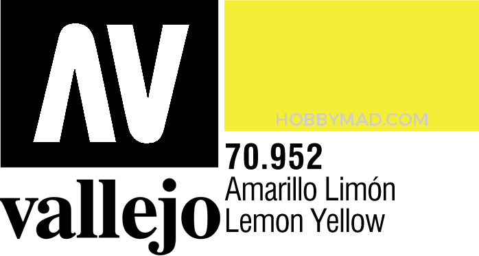 70952 Model Colour - Lemon Yellow 17ml