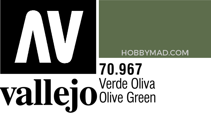 70967 Model Colour - Olive Green 17ml