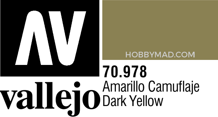 70978 Model Colour - Dark Yellow 17ml