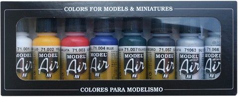 71174 Model Air Set - Basic Colors (8)