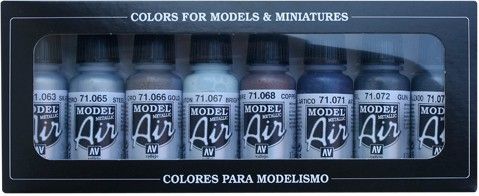 71176 Model Air Set - Metallic Colors (8)