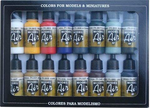 71178 Model Air Set - Basic Color Pack (16)