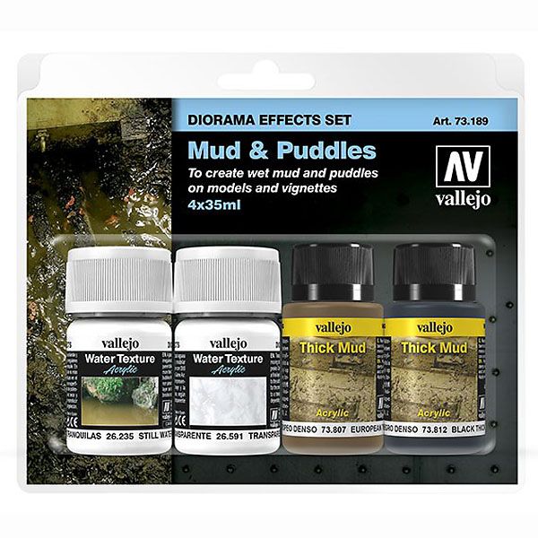 73189 Diorama Effects Set - Mud and Puddles, 35ml