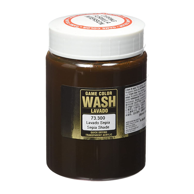 73300 Game Colour Dipping Wash - Sepia Wash 200ml