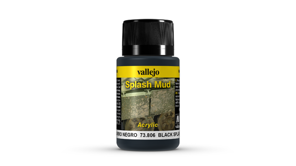 73806 Weathering Effects - Black Splash Mud 40ml