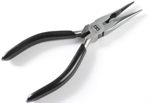 LONG NOSE PLIERS WITH CUTTER