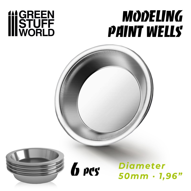 Modelling Paint Wells, 6-pack