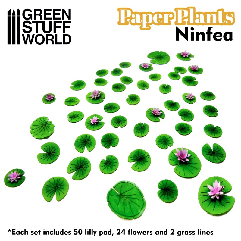 Paper Plants - Lilly Pads