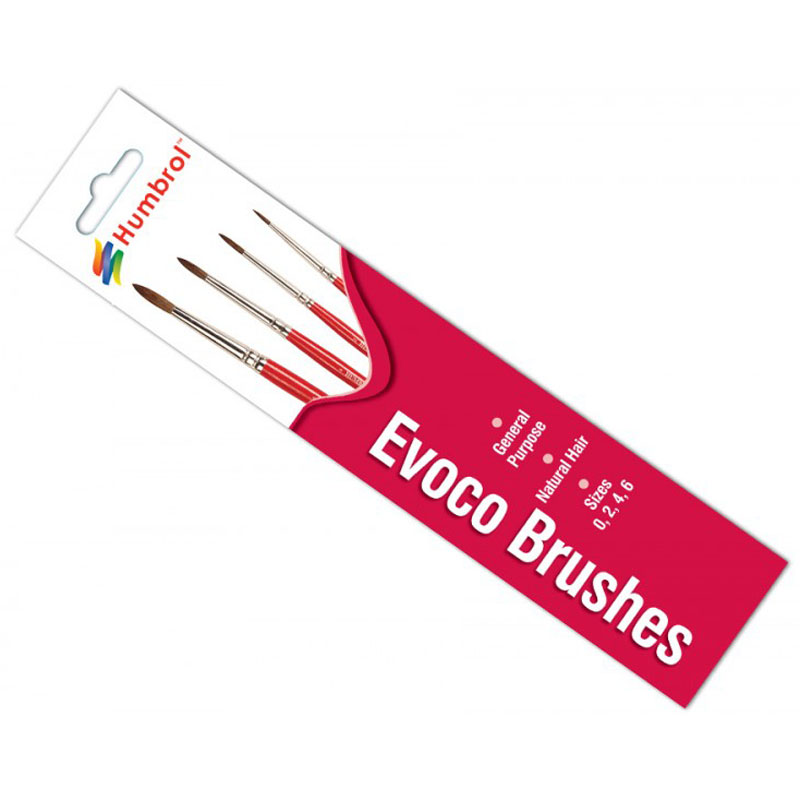 Evoco Mixed Brush Pack 0,2,4,6