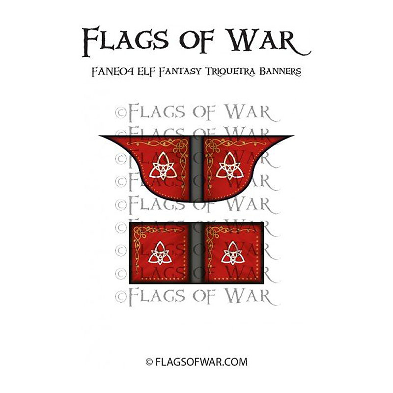 Elf Fantasy Triquetra Banners