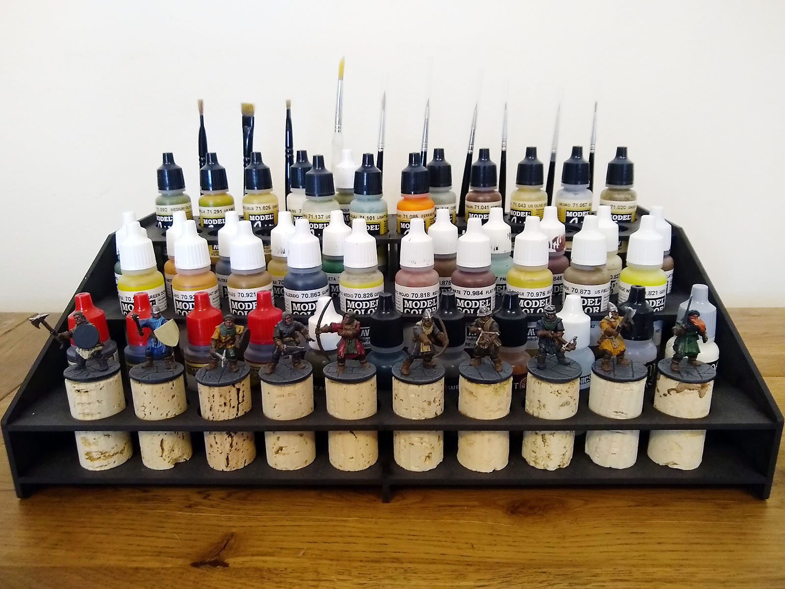 HobbyMad 1-Inch Paint Rack
